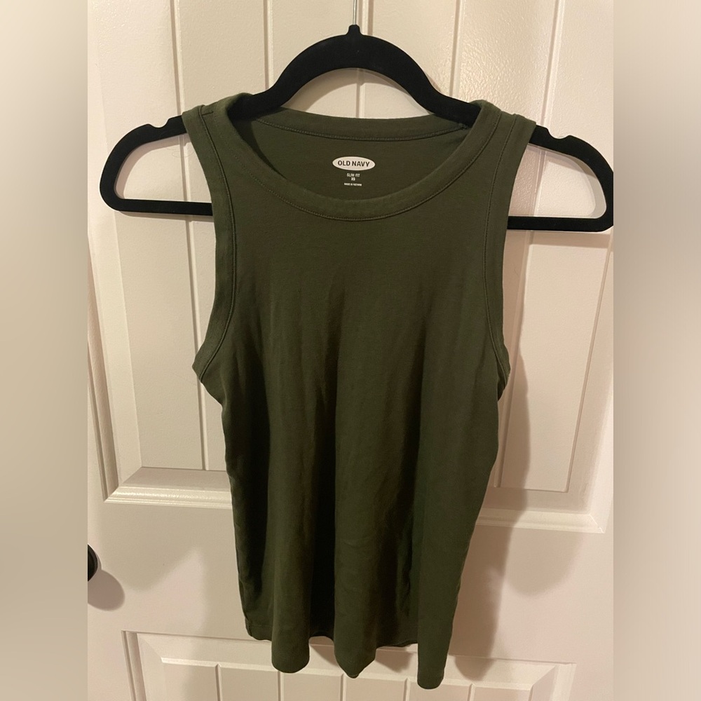 Old Navy High Neck Slim Fit Tank